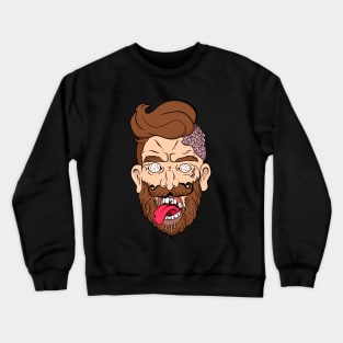 hipster Crewneck Sweatshirt